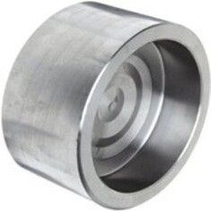 کپ استنلس استیل ساکت ولد کلاس 3000 A182 F316L cap