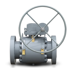 شیر توپی ترینیون بال ولو فولادی فول بور کلاس 600 ball valve full bore