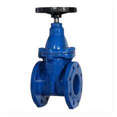  شیر کشویی زبانه فلزی داکتیل تیپ D رینگ استیل دما 180 درجه  GGG40 F5 PN16 سام
