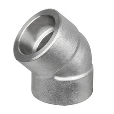 زانو 45 الوی استیل ساکت ولد کلاس 3000  A182 F11