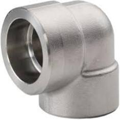 زانو ساکت ولد استنلس استیل 90 درجه کلاس 3000 A182 F316L