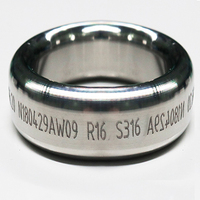 گسکت رینگی فولادی تایپ Ring Joint gasket RTJ TYPE R-Oval 