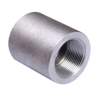 بوشن فولادی فورج دنده کلاس 3000 FULL COUPLING FORGED A105 SCRD 3000#