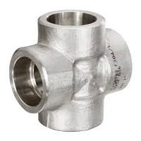 چهار راهی ساکت ولد استنلس استیل کلاس 6000 A182 F304L