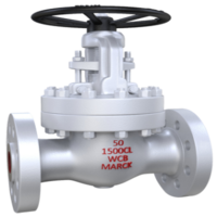 شیر فلكه کشویی گیت ولو فولادی کلاس 1500 کربن استیل فلنج دار GATE VALVE CS A216 WCB FLG #1500
