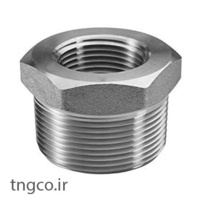 بوشینگ فورج دنده استنلس استیل 304  کلاس 3000 BUSHING FORGED  A182 F304L  SCRD 3000#